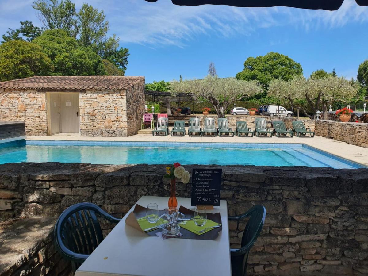 Logis Hotel Restaurant L'Escarbille Saint-Martin-dʼArdèche Eksteriør billede