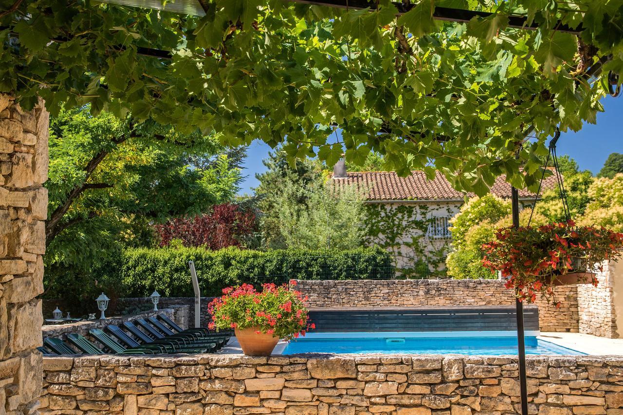 Logis Hotel Restaurant L'Escarbille Saint-Martin-dʼArdèche Eksteriør billede